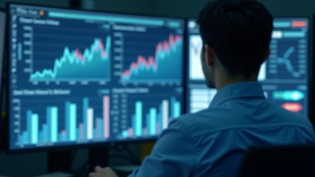 Data analysis dashboard showing inflation trends