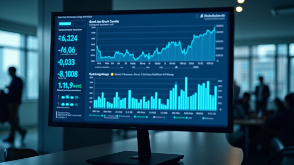 Digital inflation tracking dashboard showing Malaysian consumer price index charts and economic data